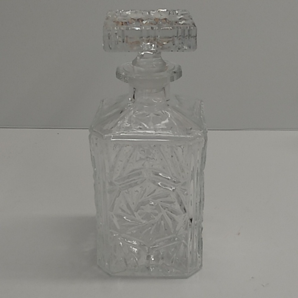Bohemian Vintage Pinwheel Crystal Canister